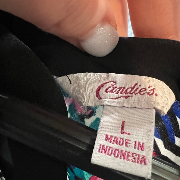 Candies Floral Tank Size L - Picture 2 of 4